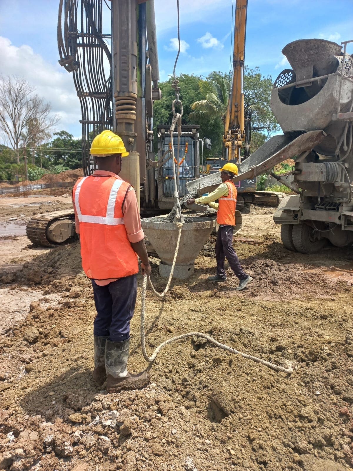 Aadishakti piling & foundation project 2