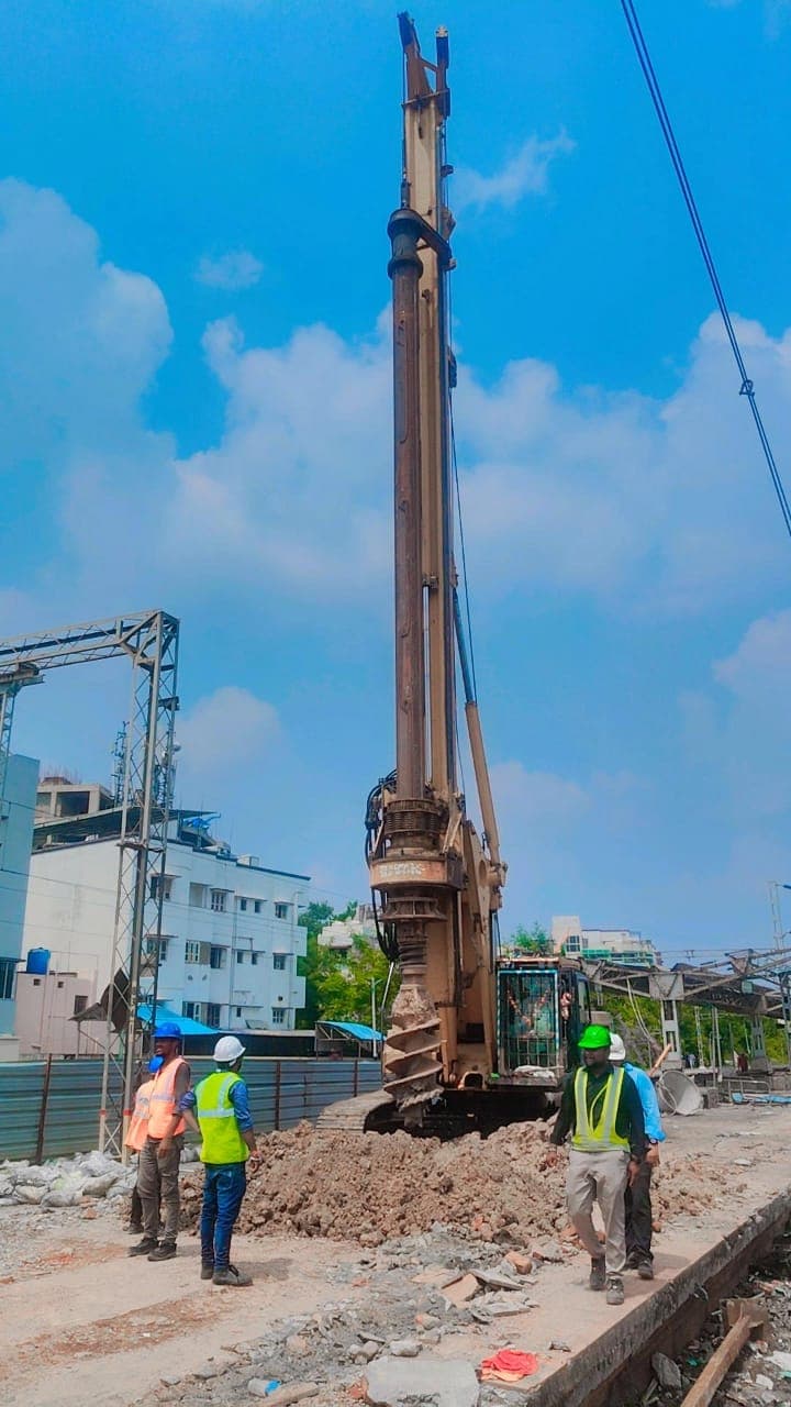 Aadishakti piling & foundation project 7